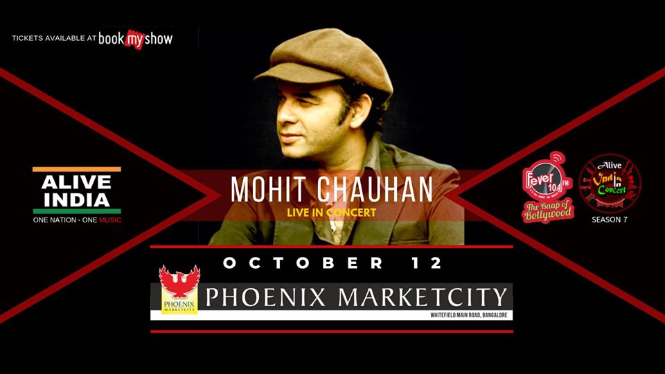 Alive India Concert Season 7 Mohit Chauhan Live in Bengaluru